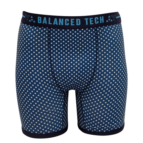 BALANCED TECH STARS FOREVER PERFORMANCE BOXER BRIEF